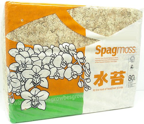 Sphagnum Moss 80 Liters New Zealand AAA Grade Great for Reptiles, Bedding and…