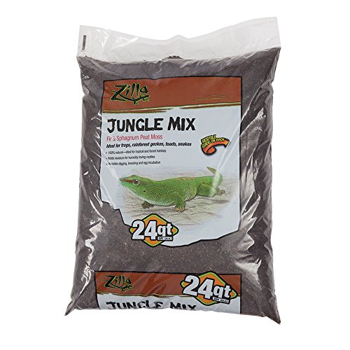 Zilla Jungle Mix Fir & Sphagnum Peat Moss, 24 Quart