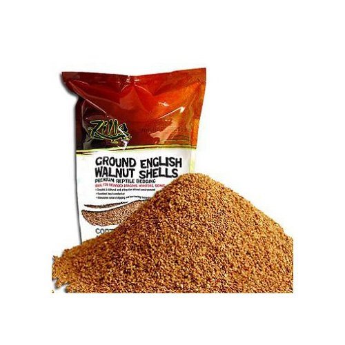 Zilla 11763 Ground English Walnut Shells Desert Blend, 25-Quart Bag
