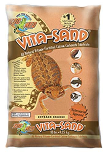 Zoo Med Vita Sand, 10 Pounds, Orange
