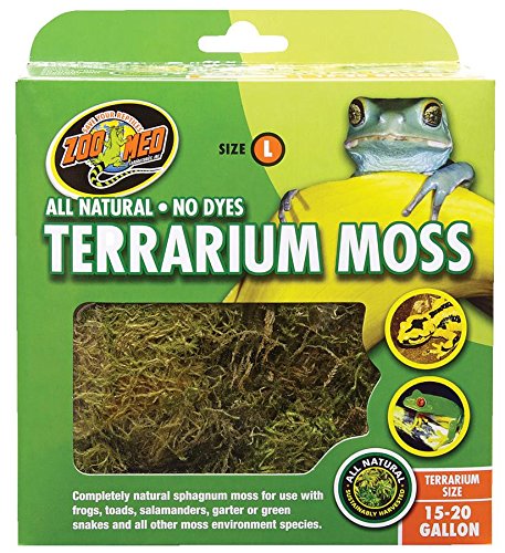 Zoo Med Terrarium Moss 15 to 20 Gallon