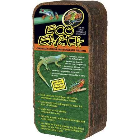 Zoo Med Laboratories SZMEE10 Eco Earth Pet Bed, 1-Brick